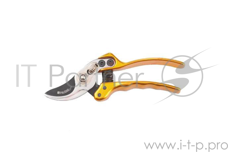 Секатор PALISAD 60529 усиленный 170мм прямой рез металлические рукоятки luxe