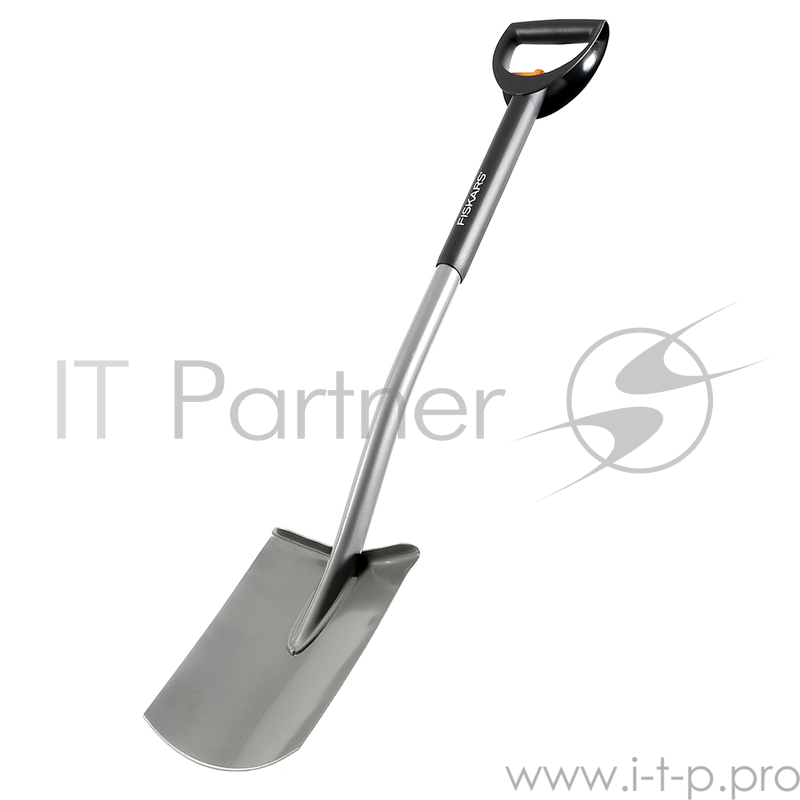 Лопата FISKARS 131310 телескопическая с закругленным лезвием