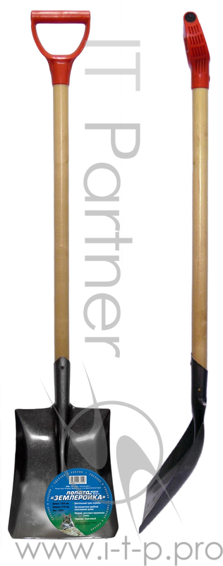 Лопата ЗЕМЛЕРОЙКА 0112-ЧP совковая