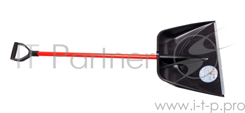 Лопата ЗЕМЛЕРОЙКА 0229-Профи для уборки снега шир. совка 555мм выс. 410мм алюминиевый черенок