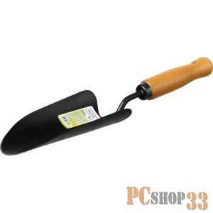 Совок GRINDA 421512 PROLine посадочный, с деревянной ручкой, 180х90х375мм