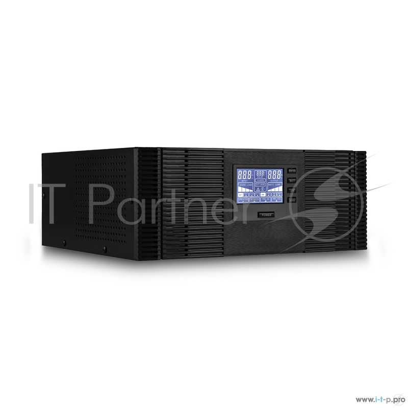 Инвертор SVC DI-800-F-LCD. 800ВА / 640Вт, 220В, 50Гц, 3 мс, чёрный, 290*255*120 мм