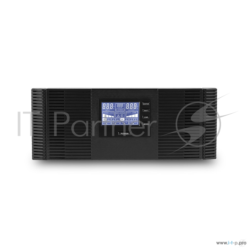 Инвертор SVC DI-800-F-LCD. 800ВА / 640Вт, 220В, 50Гц, 3 мс, чёрный, 290*255*120 мм