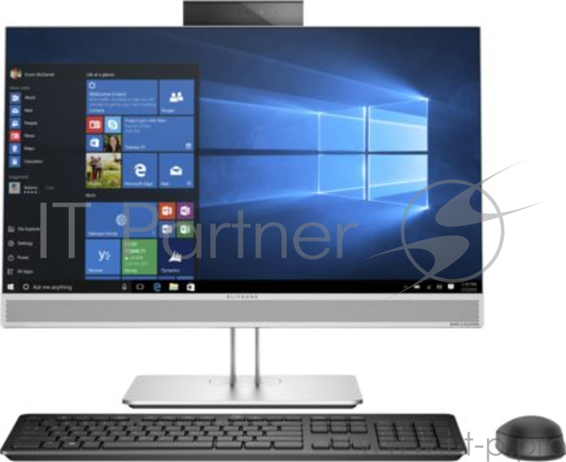 Моноблок HP EliteOne 800 G3 All-in-One 23,8"NT (1920 x 1080),Core i3-7100,4GB DDR4-2400 SDRAM,500GB,USB Slim kbd/mouse,Adjustable Stand,Intel 8265 AC BT,Win10Pro(64-bit),3-3-3Wty
