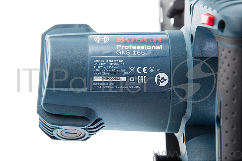 Пила Bosch GKS 165 Пила дисковая ручная 0601676100 { 1100 Вт, 165 мм, 3,6кг }