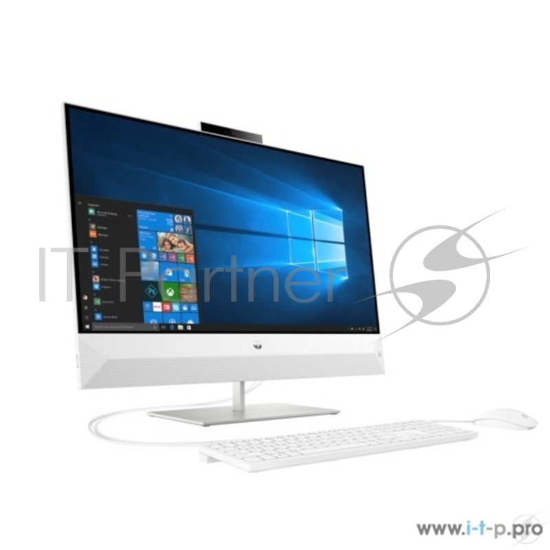 Моноблок HP Pavilion I 27-xa0019ur Non-Touch Core i7-8700T 16GB DDR4 2666 (2x8GB)128 GB SSD& 1TB Intel HD Graphics 630no DVDkbd mouse wired white (C/G)FHD BV+ FHD WebcamWindows 10 Advanced