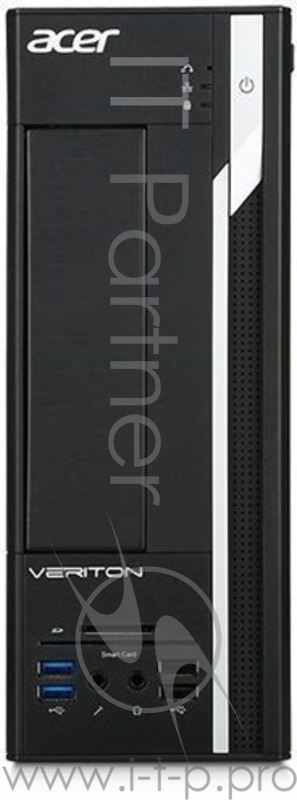Системный блок ACER Veriton X2640G uSFF i3 7100 4GB DDR4 500GB/7200 Intel HD No_Wi-Fi USB KB&Mouse Free DOS 3 y OS