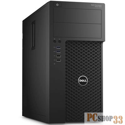 ПК Dell Precision 3620 MT Xeon E3-1240v6 (3.7)/16Gb/1Tb 7.2k/SSD256Gb/P2000 5Gb/DVDRW/Windows 10 Professional/GbitEth/черный