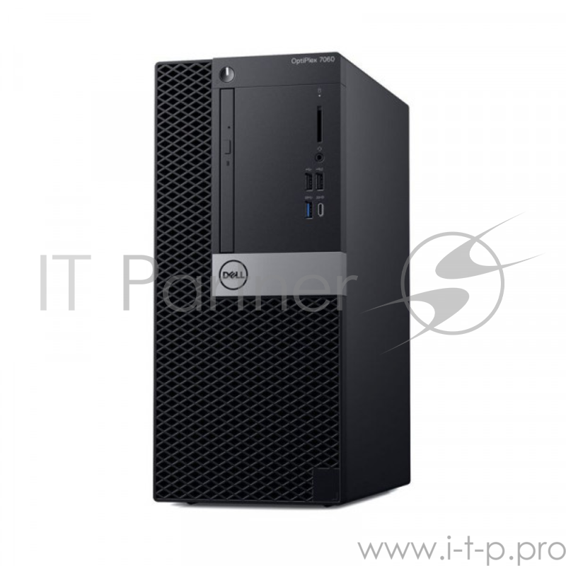 ПК Dell Optiplex 7060 MT Core i7-8700 (3,2GHz)8GB (2x4GB) DDR4256GB SSD AMD RX 550 (4GB)W10 ProvPro, TPM3 years NBD