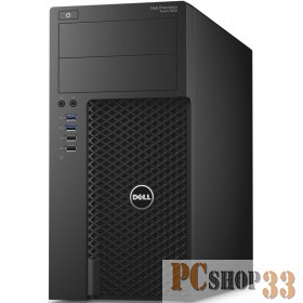 Персональный компьютер DELL Precision 3620 MT Core i7-6700 (3,4GHz) 8GB (2x4GB) DDR4 2TB (7200 rpm) Intel HD 530 vPro, TPM 365W W10 Pro 3 years NBD
