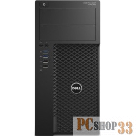Персональный компьютер DELL Precision 3620 MT Core i7-6700 (3,4GHz) 8GB (2x4GB) DDR4 2TB (7200 rpm) Intel HD 530 vPro, TPM 365W W10 Pro 3 years NBD