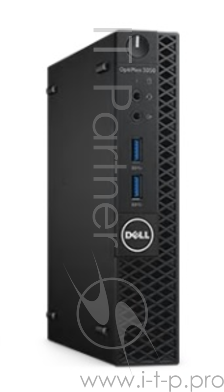 Dell Optiplex 3050 Micro Pentium G4400T (2,9GHz) 4GB (1x4GB) DDR4 500GB (7200 rpm)Intel HD 510 W10 Pro TPM 1 years NBD