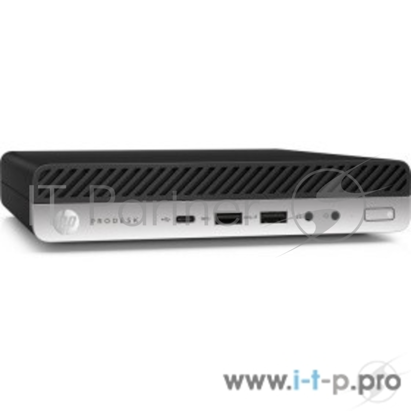 Персональный компьютер HP ProDesk 600G3 Mini Core i3-7100T,4GB DDR4-2400 (1x4GB),500GB,USB kbd/mouse,Stand,Dust Filter,VGA,Intel 8265 AC 2x2 non-Vpro,Win10Pro(64-bit),3-3-3 Wty