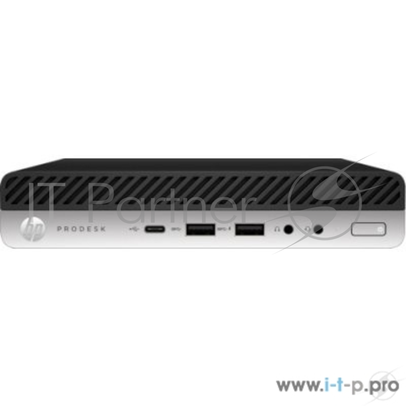 Персональный компьютер HP ProDesk 600G3 Mini Core i3-7100T,4GB DDR4-2400 (1x4GB),500GB,USB kbd/mouse,Stand,Dust Filter,VGA,Intel 8265 AC 2x2 non-Vpro,Win10Pro(64-bit),3-3-3 Wty