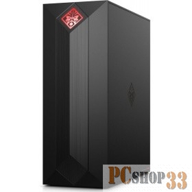 Персональный компьютер HP Omen 875-0018ur <5MH84EA> i5-8400/16GB/1TB+256GB SSD/NV 2070 8GB/noKB+noMouse/Win 10/Jet Black