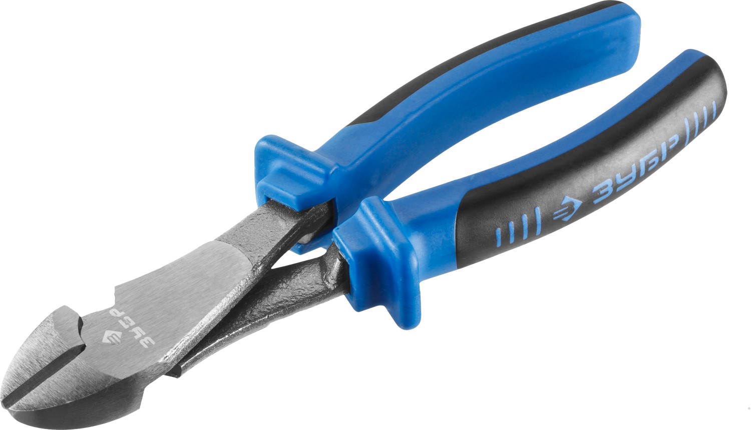 Бокорезы Бокорезы усиленные ЗУБР эксцентриковое расположение шарнира, особостойкое спец. покрытие Н12Х1 (никель/хром), двухкомпонентные рукоятки, 170мм 2201-6-17_z01