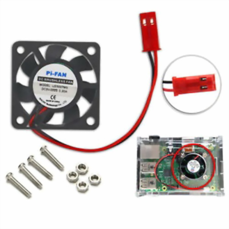 Вентилятор ACD RA003 Fan (30*30*10mm) w/ Screw and Nut for Raspberry Pi 3