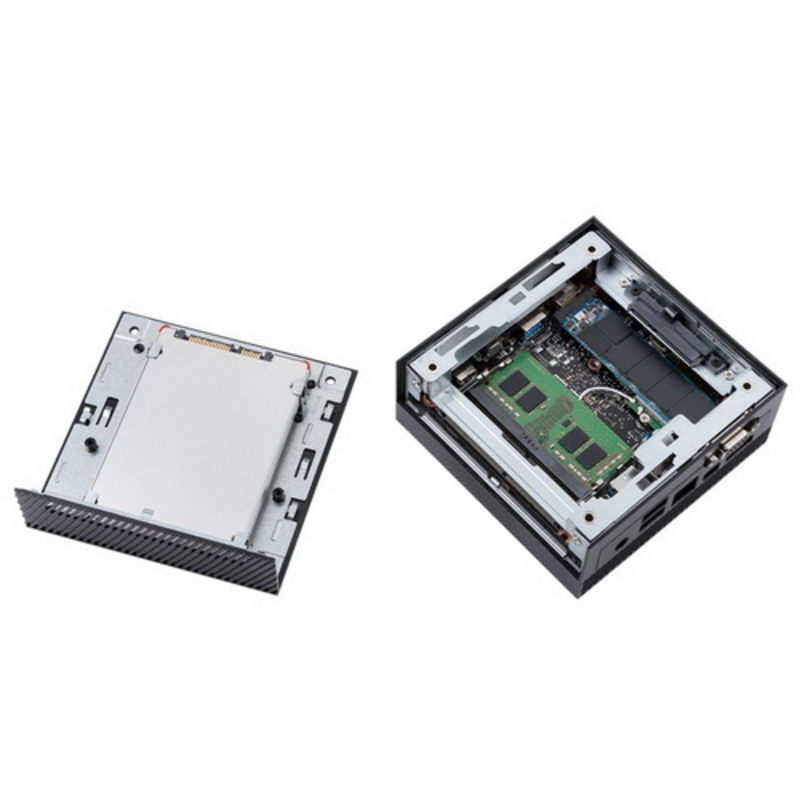 Неттоп PN40-BB009MC (90MS0181-M00090) RTL Intel Celeron N4000, Integrated - Intel UHD Graphics 600, Suporta SSD M.2 + Baia de expans?o 2.5