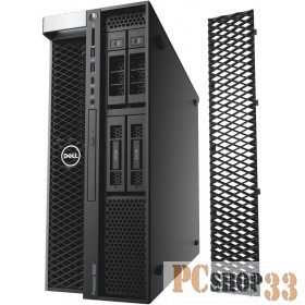 Рабочая станция Dell PRECISION T5820 PRECISION T5820 W-2104(3.2GHz, 4C), 16GB(2x8GB) DDR4 ECC RDIMM 2666MHz, 256GB SSD SATA+1TB SATA 7.2k, 5GB Nvidia Quadro P2000, DVD-RW,Win7 Pro (+W10 Pro Lic), keyboard, mouse, 3Y Basic NBD