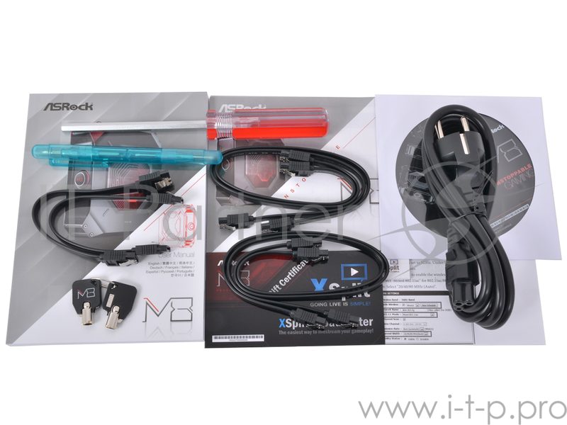 Платформа ASRock M8 D45 (Black) <S1150, iZ87-M8, 2*SO-DIMM DDR3 support, 2*HDD 2,5'''' support, Super-Multi DRW, GBLan + WiFi, Retail>