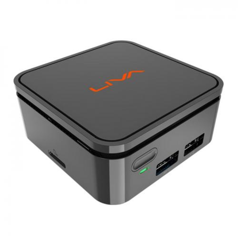 Неттоп Liva Q N3350, 4GB LPDDR4, 32GBeMMC, GLAN, WiFi 802.11AC, BT4.1, HDMI out, 1xUSB 3.0, 1xUSB 2.0,W10H, Micro USB 2.0х1(for power) DC 19V, 60W RTL {10}