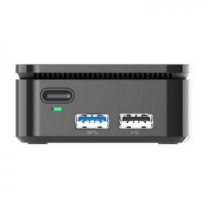 Неттоп Liva Q N3350, 4GB LPDDR4, 32GBeMMC, GLAN, WiFi 802.11AC, BT4.1, HDMI out, 1xUSB 3.0, 1xUSB 2.0,W10H, Micro USB 2.0х1(for power) DC 19V, 60W RTL {10}