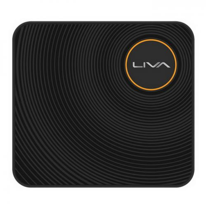 Неттоп Liva Z. Ver Ze N3450, Fanless, 4Gb DDR3L, 32GB eMMC, 2XGLAN, WiFi 802.11AC, BT4.2, HDMI out, mini DP, 4x RS232, 1xUSB 3.0(TypeC), 3xUSB 3.0, W10H, DC 19V, 65W RTL {10}