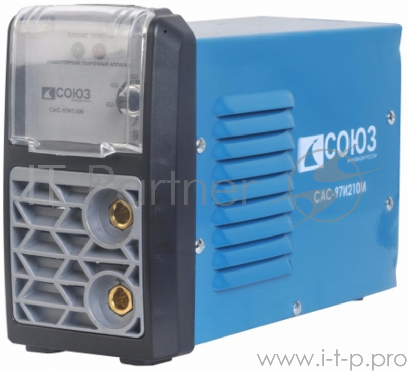 Сварочное оборудование, Инверторы СОЮЗ САС-97И210М Сварочный аппарат СОЮЗ мини, 210А, IGBT инвертор, ArcForce/AntiStick, 180-250В САС-97И210М