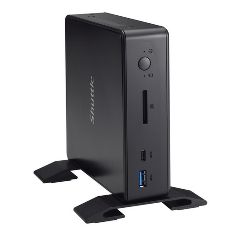 Платформа Shuttle NC03U Intel Celeron 3865U 2xDDR4 2133 Mhz (Max 32GB) / M.2 2230 A,E- 802.11b/g/n/ M.2 2280 M/ 2.5