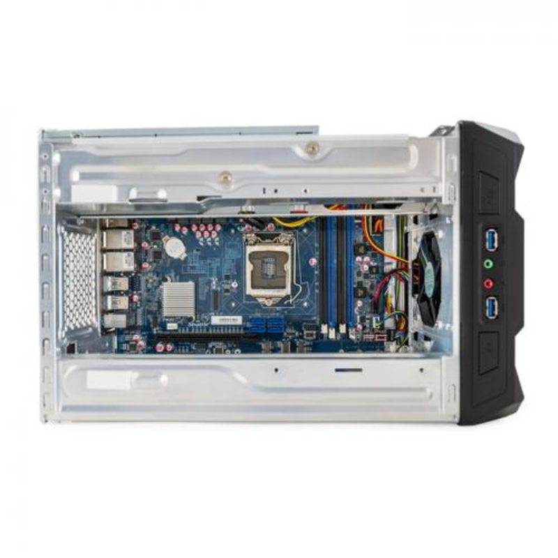 Платформа SZ270R9 Intel Z270/Support Intel Kabylake CPU/DDR4 2133 (Max 64GB), DUALGB Lan, 8CH, M.2 X1, Half size Mini-PCIE slot/ PCI-E x16, PCI-E x4/Triple Display, 500W, {4}