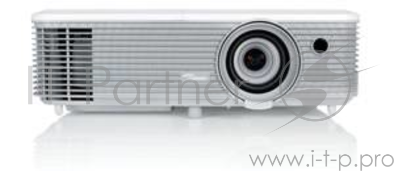 Проектор Optoma EH400 (DLP, 1080p 1920x1080, 4000Lm, 22000:1, 2xHDMI, MHL, 1x2W speaker, 3D Ready, lamp 10000hrs, WHITE)