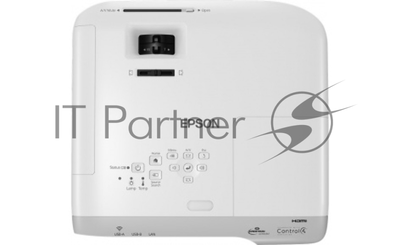 Проектор EB-990U (WUXGA (1920x1200), основной формат - 16:10, 3800 lm, 15 000:1, RJ45 x1, Wi-Fi (опционально), 3.2 кг.)