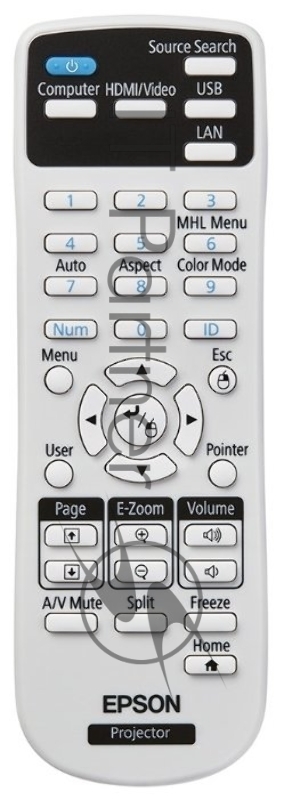 Проектор EB-990U (WUXGA (1920x1200), основной формат - 16:10, 3800 lm, 15 000:1, RJ45 x1, Wi-Fi (опционально), 3.2 кг.)