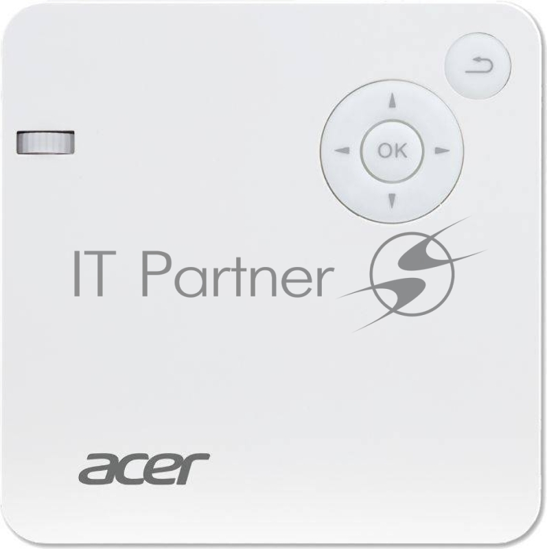 Проектор Acer C202i DLP 300Lm (854x480) 5000:1 ресурс лампы:20000часов 1xUSB typeA 1xHDMI 0.350кг