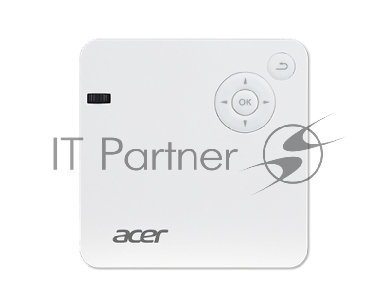 Проектор Acer C202i DLP 300Lm (854x480) 5000:1 ресурс лампы:20000часов 1xUSB typeA 1xHDMI 0.350кг
