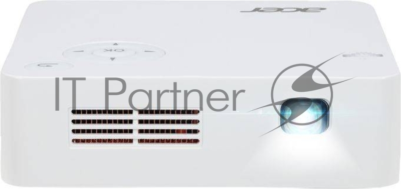 Проектор Acer C202i DLP 300Lm (854x480) 5000:1 ресурс лампы:20000часов 1xUSB typeA 1xHDMI 0.350кг