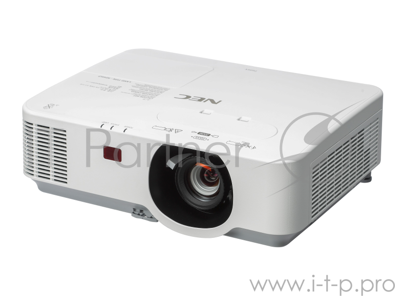 Проектор NEC P603X (P603XG), 3LCD, 6000 ANSI Lm, XGA, 20000:1, 2xHDMI v.1.4, USB Viewer (jpeg), RJ45 - HDBaseT, RS232, 1x20W, 4,7 кг.