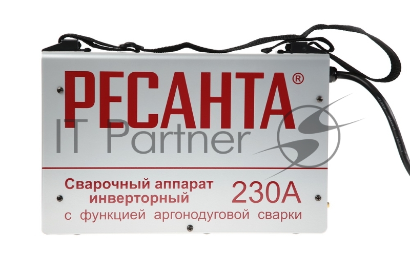 Ресанта Сварочное оборудование, Инверторы Ресанта САИ 230 65/17 Сварочный аппарат инверторный Аргоно-Дуговая 65/17 {TIG, MMA, 220В±10%, TIG макс.4,6кВт, MMA макс.6,8кВт, 10А-230А, ПВ 70%, напр. холостого хода 85В, 360х135х232 мм}
