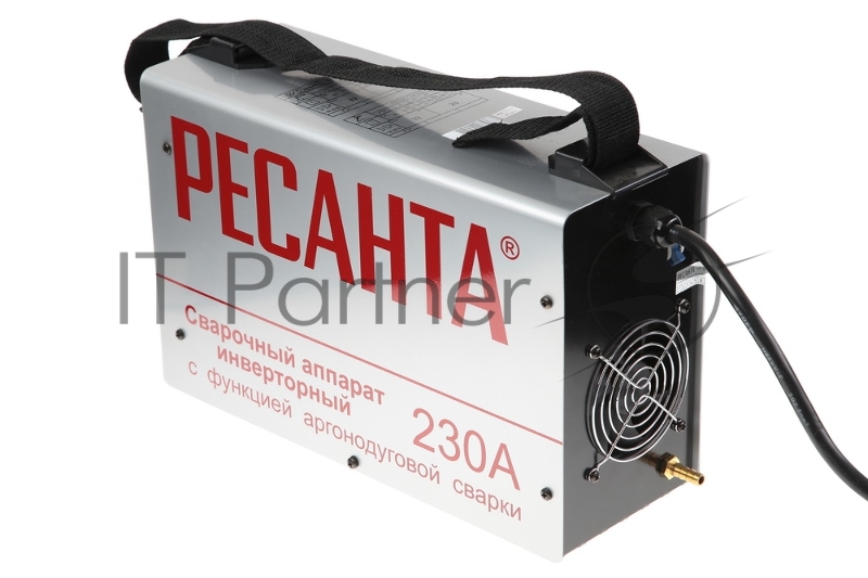 Ресанта Сварочное оборудование, Инверторы Ресанта САИ 230 65/17 Сварочный аппарат инверторный Аргоно-Дуговая 65/17 {TIG, MMA, 220В±10%, TIG макс.4,6кВт, MMA макс.6,8кВт, 10А-230А, ПВ 70%, напр. холостого хода 85В, 360х135х232 мм}