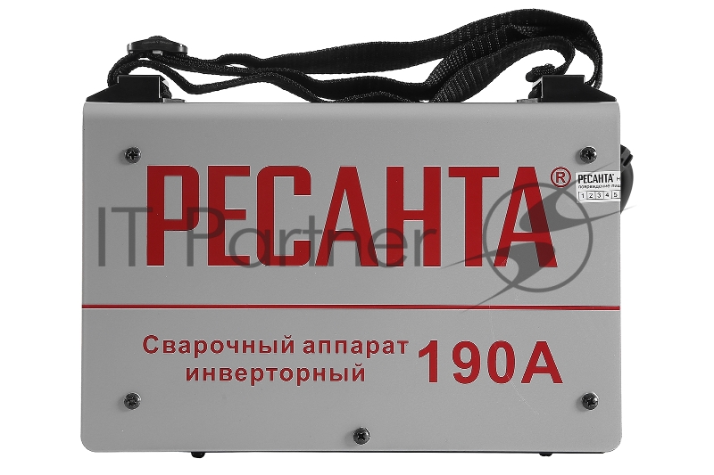 Ресанта Сварочное оборудование, Инверторы Ресанта САИ 250 65/21 Сварочный аппарат инверторный ПН 65/21 {140В-240В, макс.7,7кВт, 10А-250А, ПВ 70%, напр. холостого хода 80В, напр. 29В, макс. диаметр электрода 6,мм, 6,7 кг}