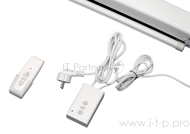 Экран 127x127см Motoscreen 1:1 настенно-потолочный рулонный белый (моторизованный) 71'