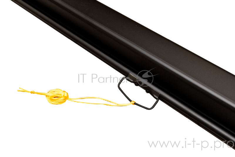 Экран 180x180см Wallscreen 1:1 настенно-потолочный рулонный ЧЕРНЫЙ 100'