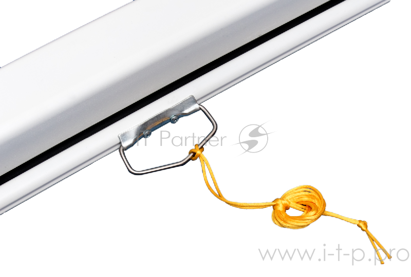 Экран 180x180см Wallscreen 1:1 настенно-потолочный рулонный белый 100