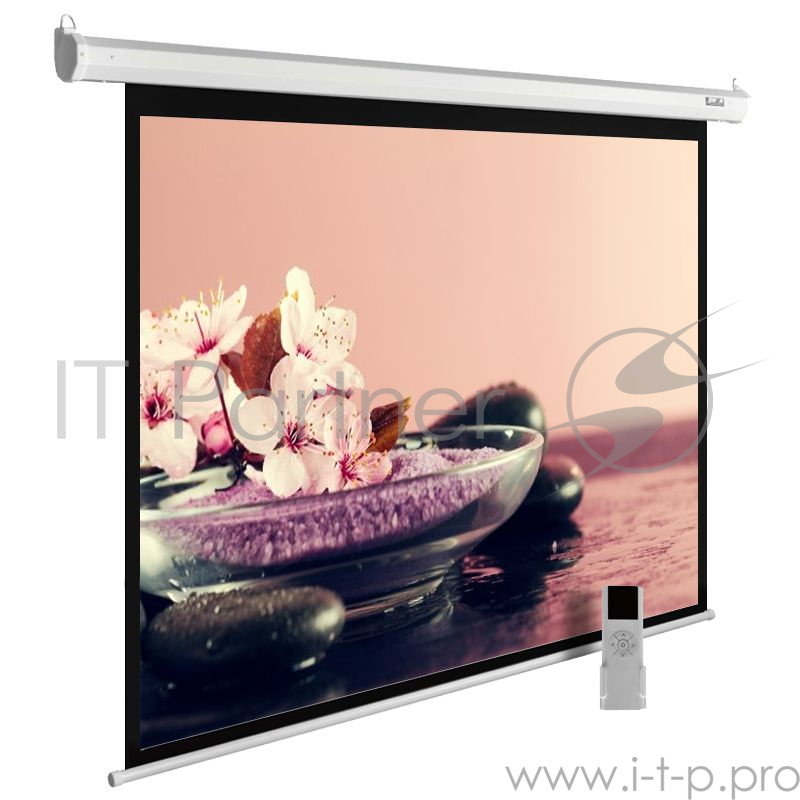 Экран Cactus 270x360см MotoExpert CS-PSME-360x270-WT 4:3 настенно-потолочный рулонный белый (моторизованный привод)