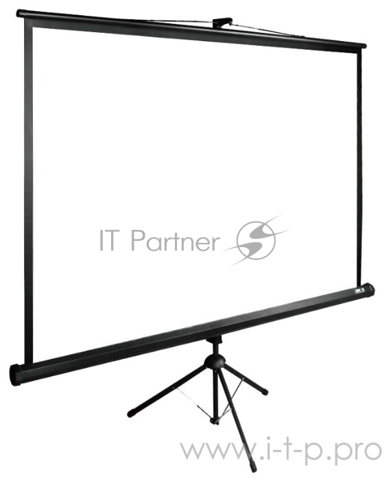 Экран Cactus 200x200см TriExpert CS-PSTE-200х200-BK 1:1 напольный рулонный