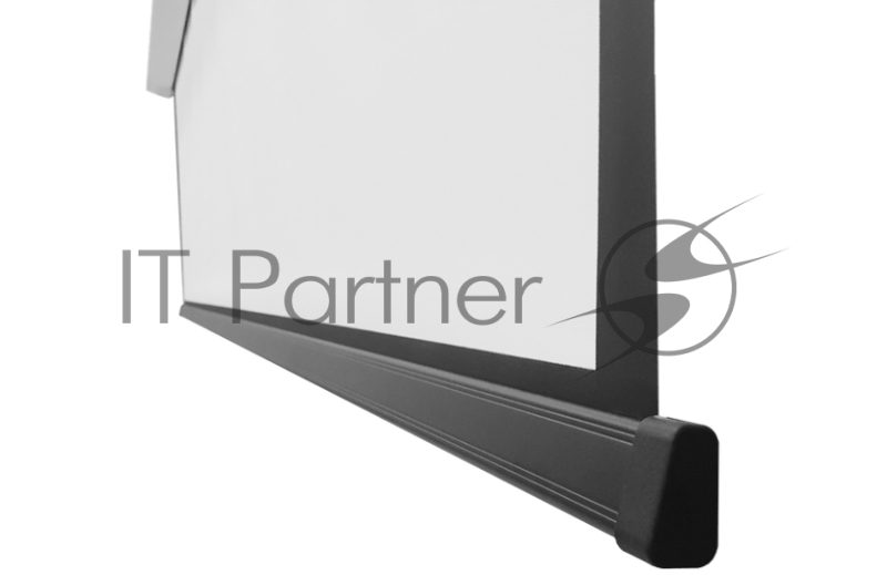 Экран с электроприводом Lumien Master Business Control 214х343 см (159) Matte White чёрн. кайма по периметру, цвет корпуса белый 16:10. В комплекте триггер., RS232, IR, RF управл.