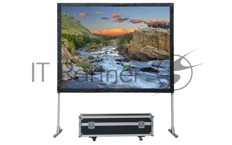 Экран Lumien Master Fold 178x275 см (120), (раб. область 162x259 см) Matte White черн. кайма по периметру 16:10