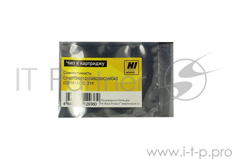 Чип к картриджу HP CLJ CP6015/6012/CM6030/CM6040 (Hi-Black) , M, 21K