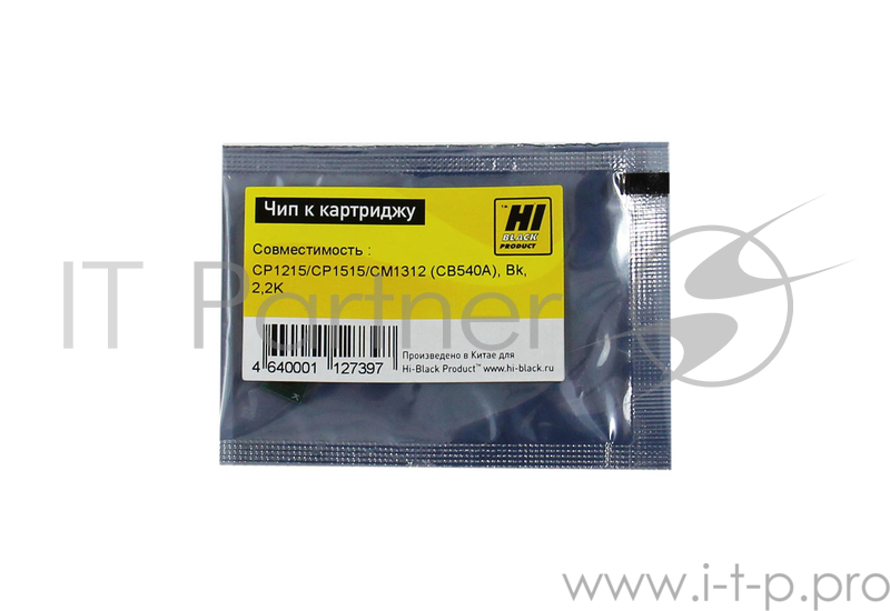 Чип к картриджу HP CLJ CP1215/ CP1515/ CM1312 (Hi-Black) , BK, 2,2K