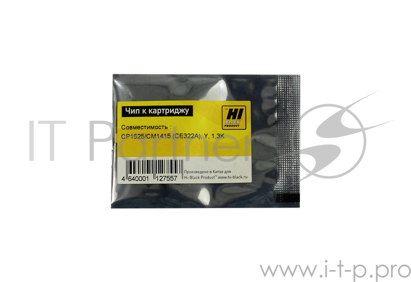 Чип к картриджу HP CLJ CP1525/CM1415 (Hi-Black) , Y, 1,3K